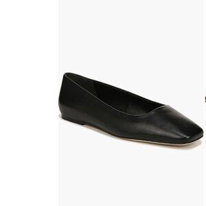 NWOB NEW Vince Cesta Ballet Flats Black 9